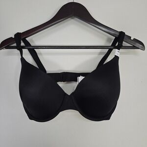 PINK Victoria's Secret Wear Everywhere T-Shirt Bra Women 34DD Black Basic